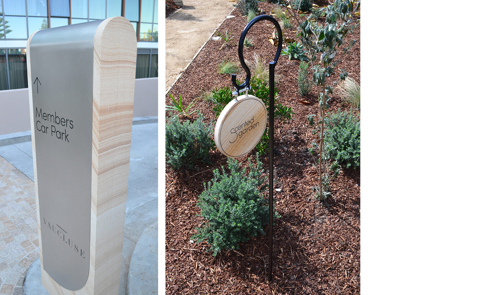 Mark Moran Vaucluse residential development external signage design