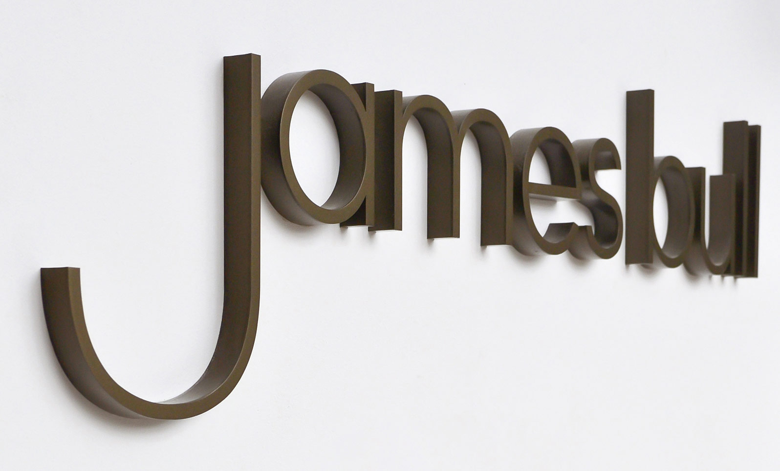 Mark Moran Vaucluse residential development custom wordmark for destination identity sign
