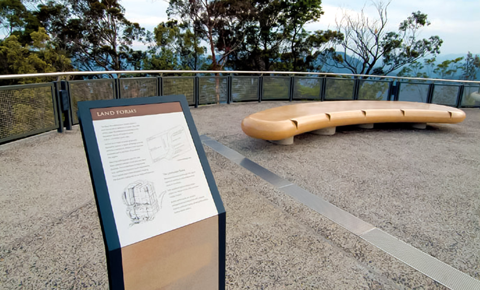 Image of Echo Point Interpretive Display Signs