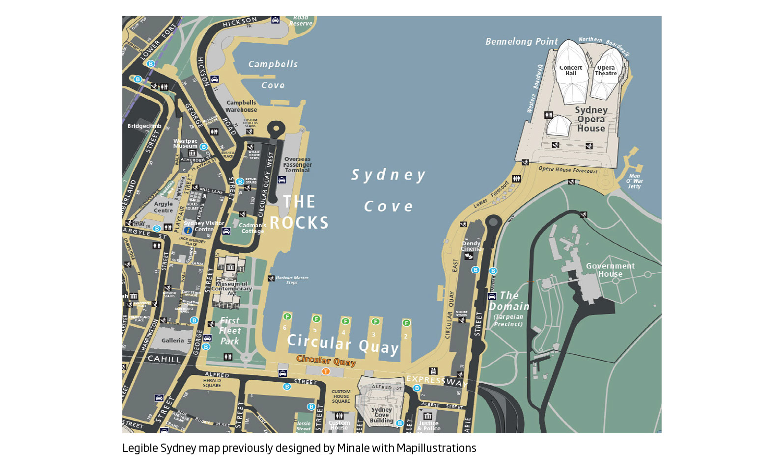 City of Sydney Maps Design
